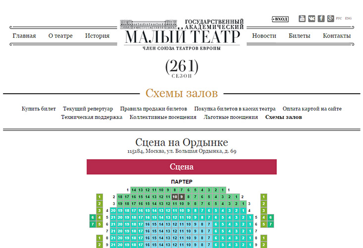 Театр на ордынке купить билеты. Малый театр зал основная сцена схема. Малая сцена на Ордынке малый театр.